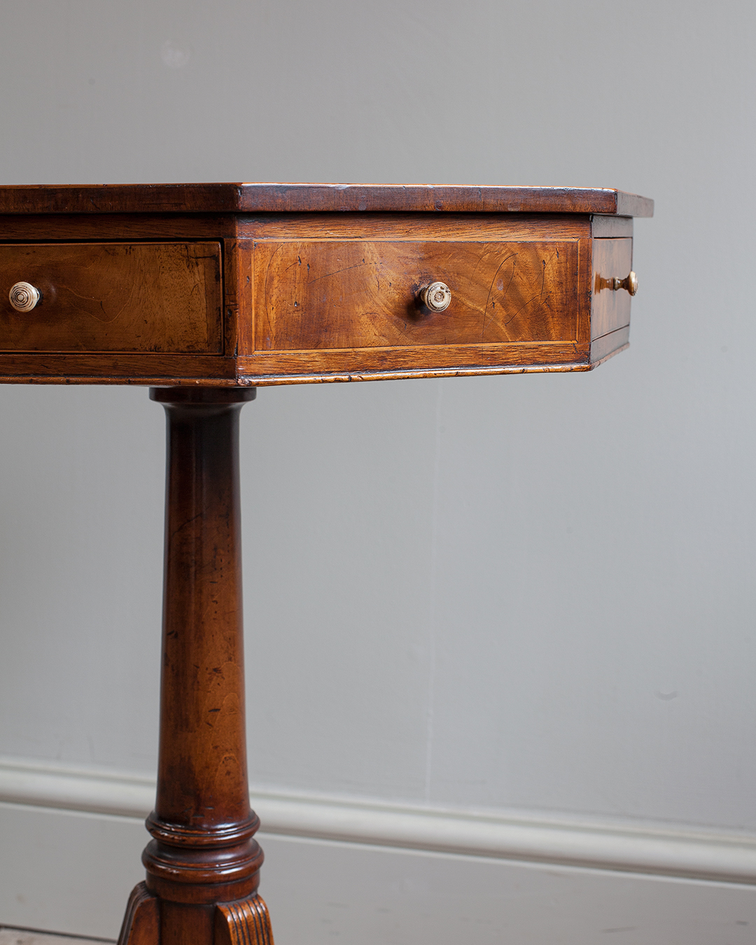 Antique Drum Table