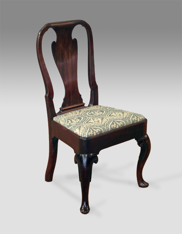 Antique cuban mahogany side chair