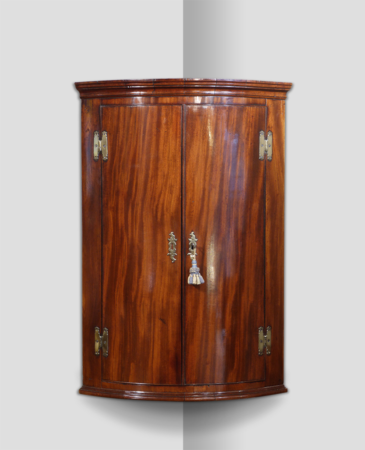 Georgian corner cupboard