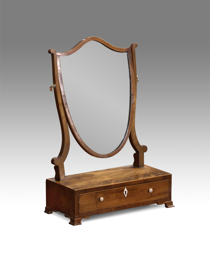 Small dressing table mirror, antique toilet mirror Antique Mirrors UK