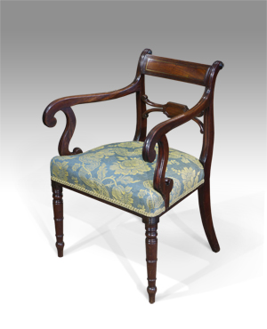 Antique carver chair