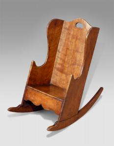 Antique child's rocking chair
