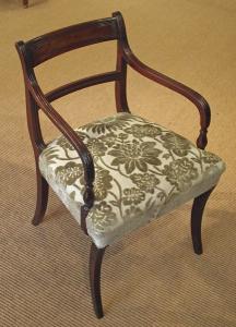 Antique desk chair