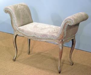 Antique French window seat