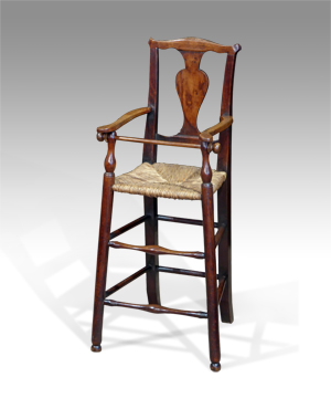 Antique high chair