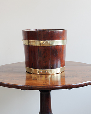 Antique ice bucket