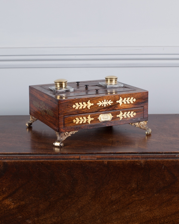 Antique ink stand