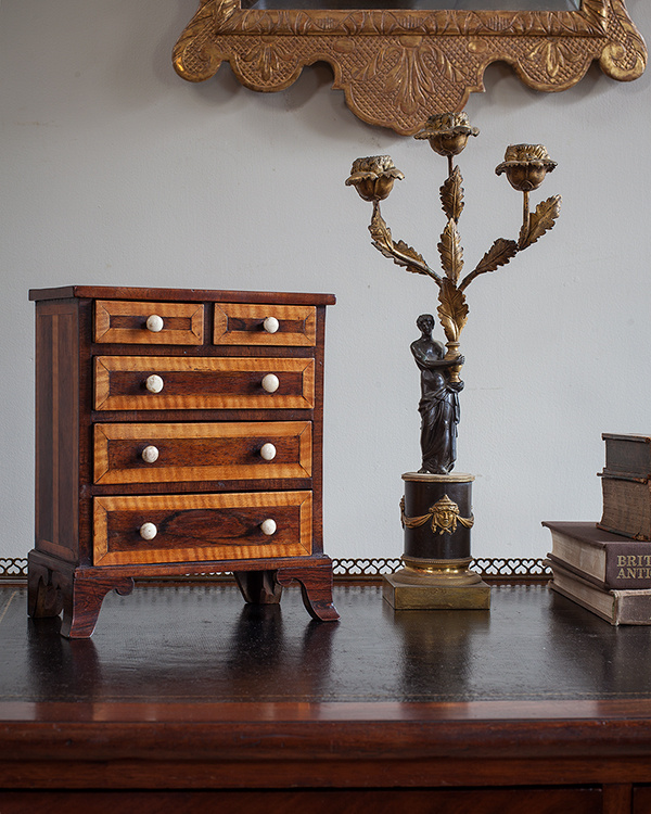 Antique Miniature Chest of Drawers