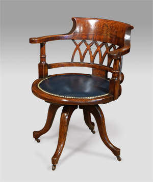 Antique office chair