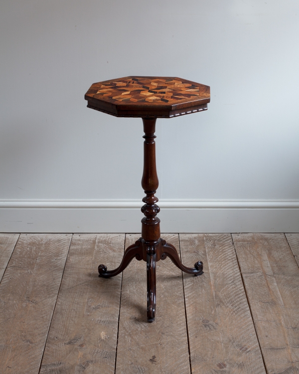 Antique specimen table