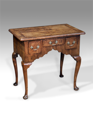 Antique walnut lowboy
