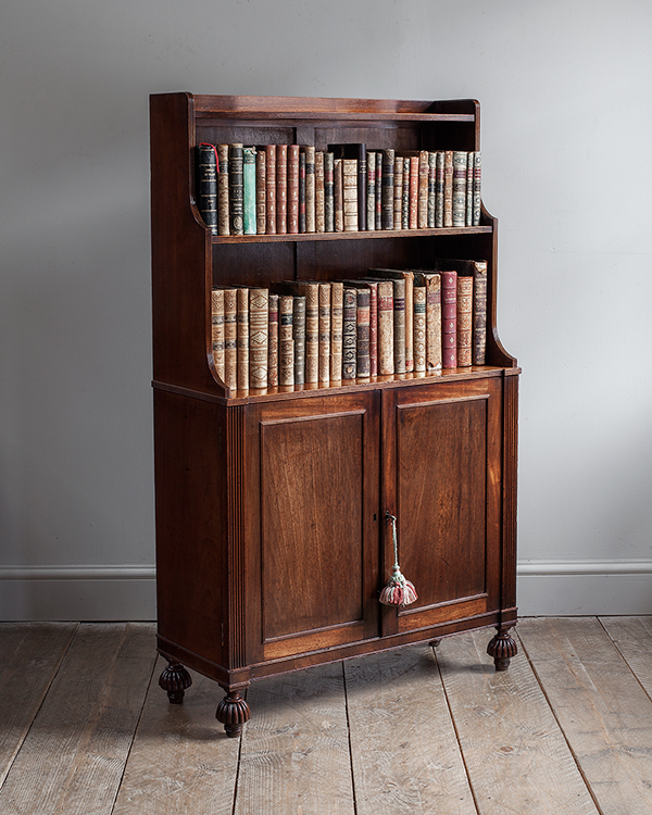 Antique Waterfall Bookcase