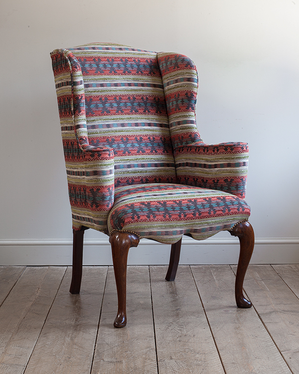 Antique Wing Back Chair