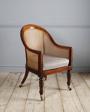 Caned Bergère chair