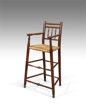Childs antique high chair
