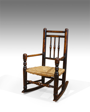 Childs antique rocking chair