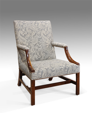 Georgian Gainsborough armchair