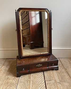 Georgian toilet mirror