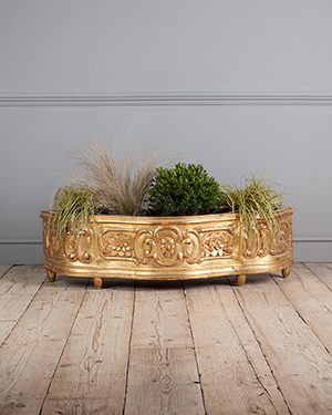 Gilt planter