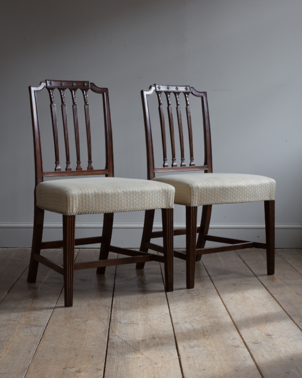 Pair of Sheraton Period Chairs