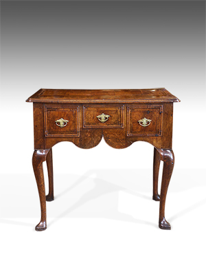 Queen Anne walnut lowboy