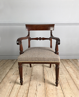 Antique desk chair