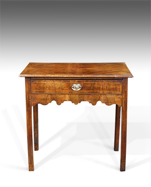 Walnut lowboy
